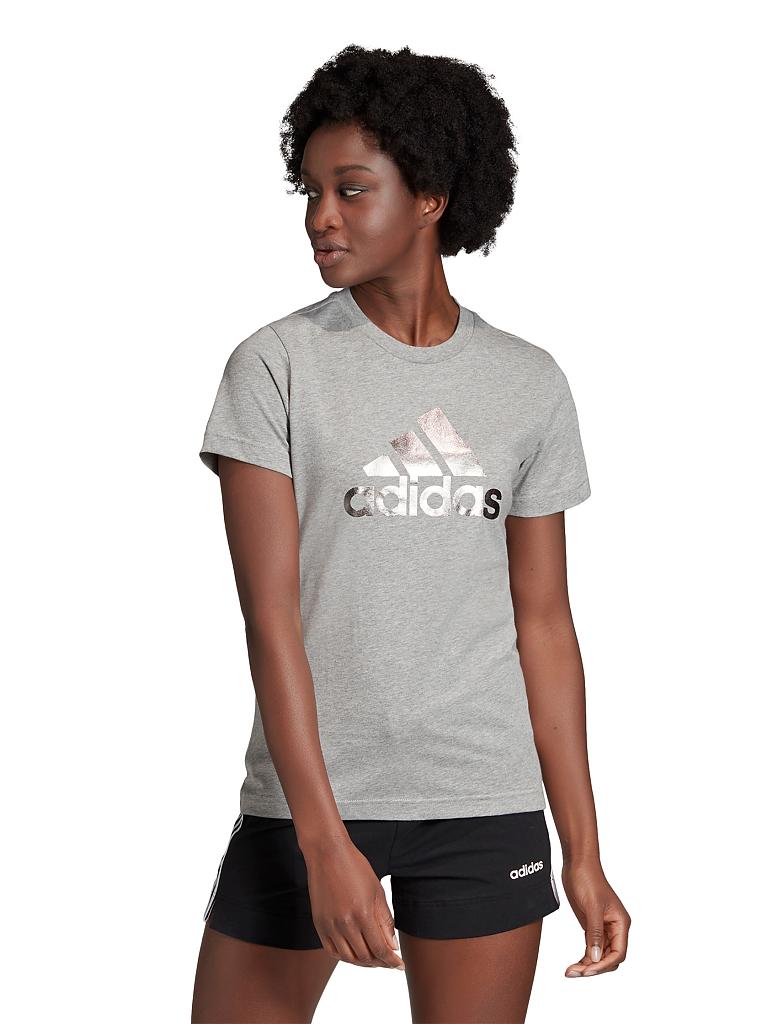 Adidas t shirt grau damen online